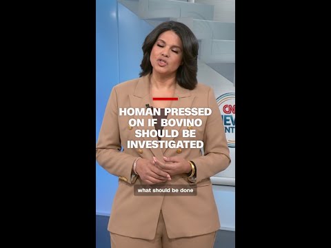 Homan pressed on if Bovino should be investigated
