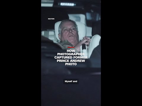 How photographer captured former Prince Andrew photo