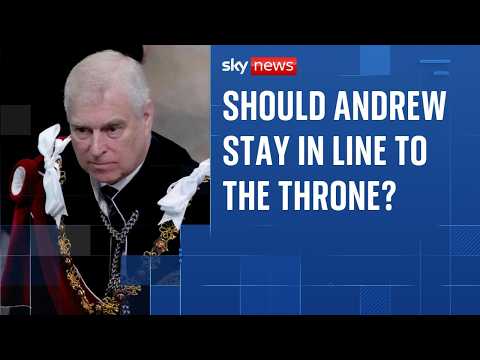Poll shows public support for removing Andrew from royal line of succession following arrest