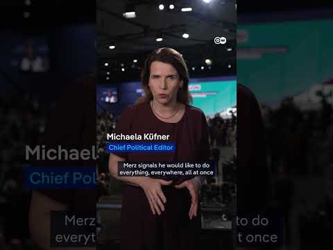 German Chancellor Merz re-elected as CDU leader | DW News