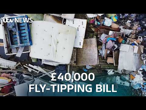 Inside a community that stepped in to help elderly farmer targeted by fly-tippers | ITV News