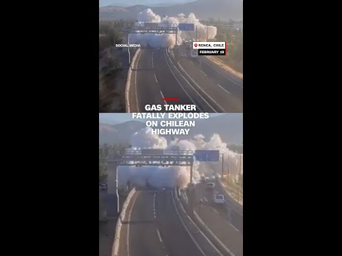 Gas tanker fatally explodes on Chilean highway