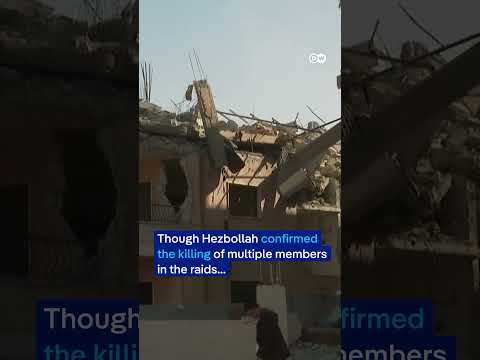 Israeli stikes kill at least 12 in Lebanon | DW News