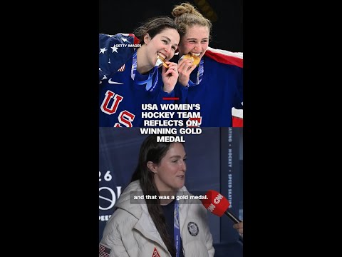 USA women’s hockey team reflects on winning gold medal