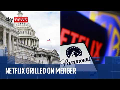 US Senate hearing on proposed Netflix-Warner Bros merger