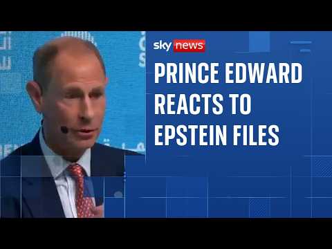 Prince Edward urges people to remember Epstein victims