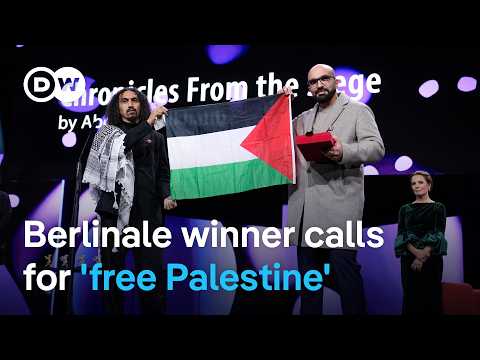 Berlinale award winner criticizes Germany over its Gaza stance | DW News