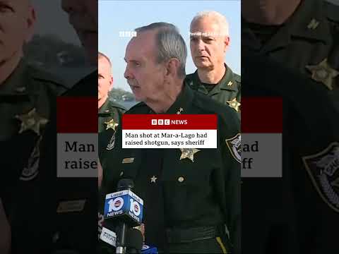 Man killed after entering secure perimeter of Mar-a-Lago. #BBCNews