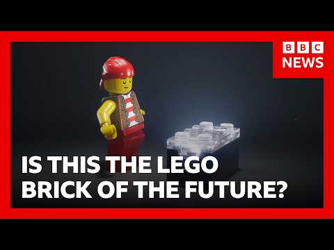 Lego announces new ’smart brick’ in Las Vegas | BBC News