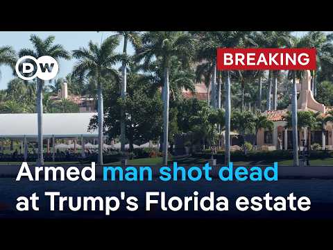 BREAKING: US Secret Service kills armed man trying to enter Donald Trump’s Mar-a-Lago | DW News