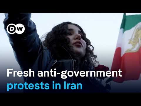 Fresh anti-government protests in Iran as Trump threatens attack | DW News