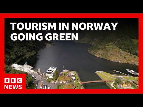 Is tourism in the Norwegian Fjords going green? | BBC News