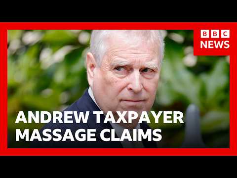 Andrew charged taxpayers for massage services when envoy, claim ex-civil servants | BBC News