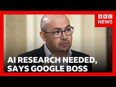 Urgent research needed to tackle AI threats, says Google AI boss | BBC News