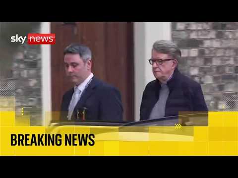Peter Mandelson arrested by police | Breaking Sky News coverage