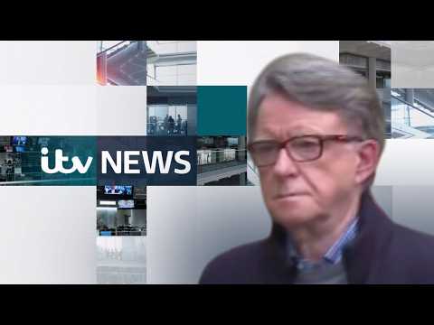 Watch ITV Evening News LIVE as Peter Mandelson arrested on suspicion of misconduct in public office