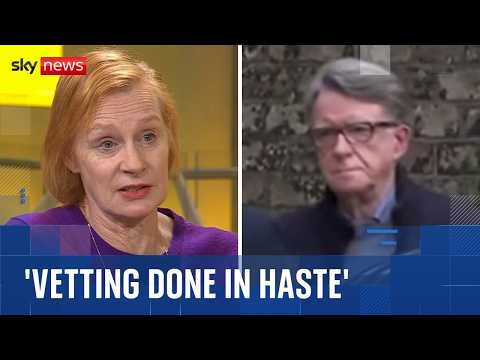 ‘The vetting was clearly done in haste,’ says Anne McElvoy following Mandelson arrest