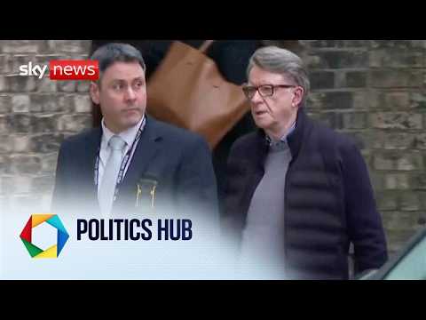 Peter Mandelson arrested on suspicion of misconduct in public office | Politics Hub