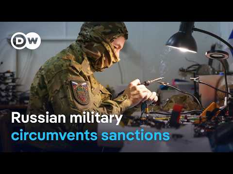 European components still found in Russian weapons | DW News