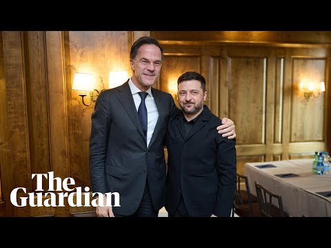 Nato chief Mark Rutte marks four years since Russia invaded Ukraine – watch live