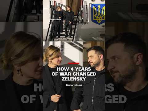 How 4 years of war changed Zelensky