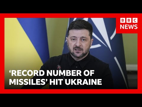 Russia hits Ukraine energy sites in ‘most powerful blow’ so far this year | BBC News