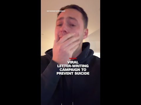 Viral letter-writing campaign to prevent suicide