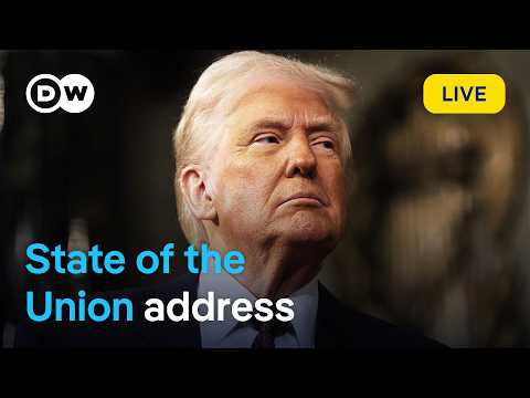 Live: Donald Trump delivers State of the Union address to US Congress | DW News