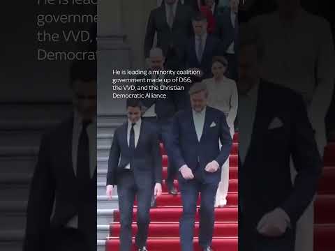 Rob Jetten becomes Netherlands’ first openly gay prime minister