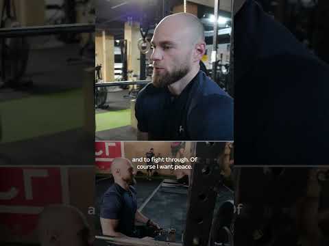 Injured Ukrainian veteran speaks to Sky News about his near-death experience