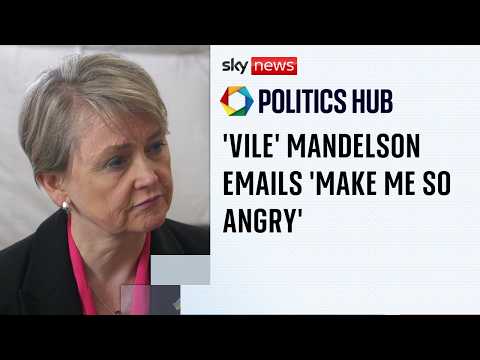 Foreign Secretary Yvette Cooper discusses Mandelson, Putin and the war in Ukraine