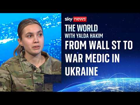 How a Ukrainian banker gave up her dream life in New York for the bloody battlefields of Ukraine