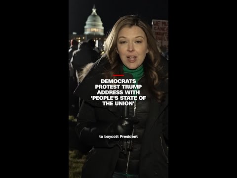 Democrats protest Trump address with ‘People’s State of the Union’