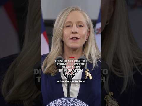 Democratic response to Trump’s speech slams his immigration policy