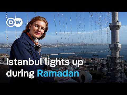 The craftsmanship behind Istanbul’s glowing Ramadan messages | DW News