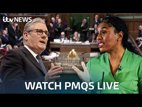 Watch live as Kemi Badenoch takes on Sir Keir Starmer at Prime Minister’s Questions