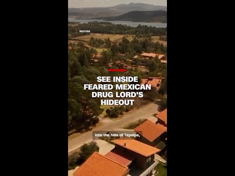 See inside feared Mexican drug lord’s hideout