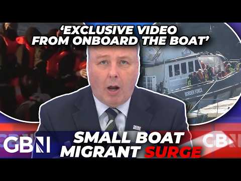 EXCLUSIVE: 600 Small boat migrants cross Channel in BIGGEST one-day SURGE this year