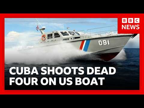 Cuban border guards shoot dead four people on US-registered speedboat | BBC News