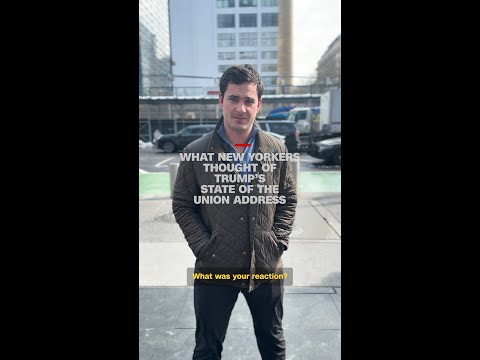 What New Yorkers thought of Trump’s State of the Union Address