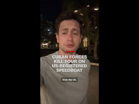 Cuban forces kill four on Florida-registered speedboat