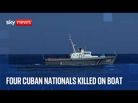 Four people killed by Cuban forces during ‘infiltration’ attempt | Sky News coverage