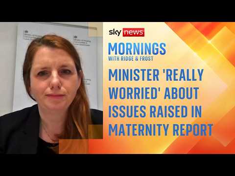 Minister ‘really worried’ about issues raised in maternity report
