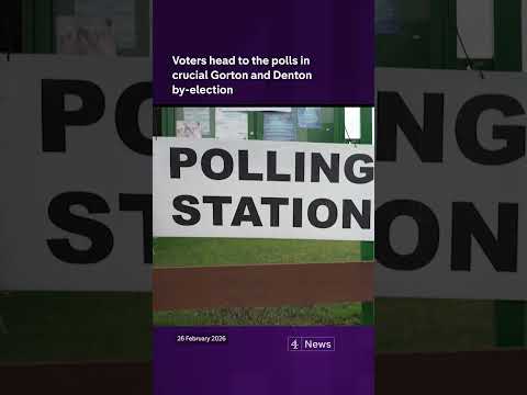 Voters head to the polls in crucial Gorton and Denton by-election