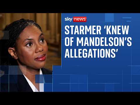 PM ‘has to take full responsibility’: Badenoch urges Starmer to ‘come clean’