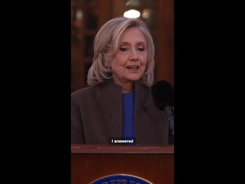Hillary Clinton speaks after more than six-hour deposition over Epstein probe