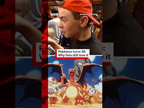 Pokémon at 30: Why fans still love the franchise. #Pokemon #Pokemon30 #BBCNews
