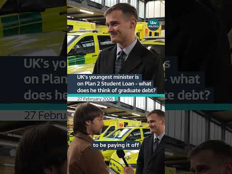 What does UK’s youngest minister think of his Plan 2 Student Loan?