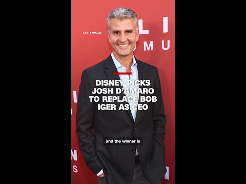 Disney picks Josh D’Amaro to replace Bob Iger as CEO