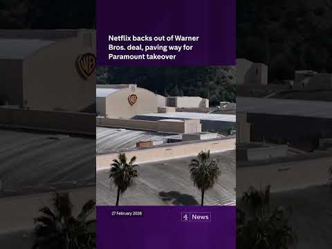 Netflix backs out of Warner Bros. takeover deal